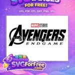 Free Avengers Logo Free Endgame Title Movie Free SVG - Instant Download