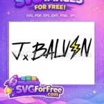 Free Yellow Lightning Free J Balvin Cartoon Free SVG - Instant Download