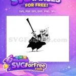 Free Swirly Eye Free Mayor Badge Nightmare Before Christmas Free SVG - Instant Download