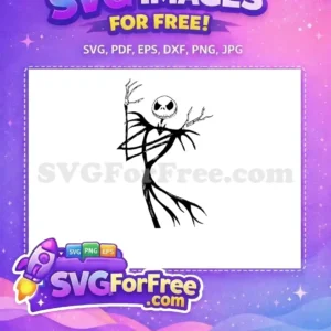 Free Black Skellington Free Angry Face Nightmare Before Christmas Free SVG Free Black Skellington Free Angry Face Nightmare Before Christmas Free SVG