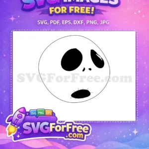 Free Black Eyes Free Stitched Mouth Nightmare Before Free SVG