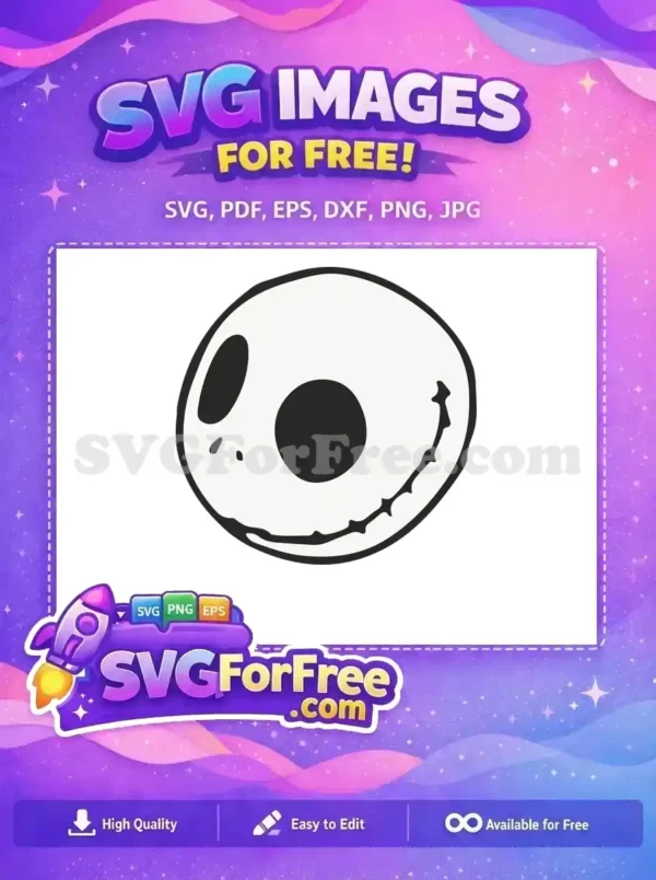Free Simple Face Free Spooky Smile Nightmare Free SVG Free Simple Face Free Spooky Smile Nightmare Free SVG
