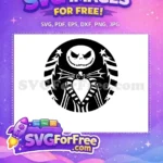 Free Angry Jack Skellington Free Striped Suit Nightmare Free SVG - Instant Download