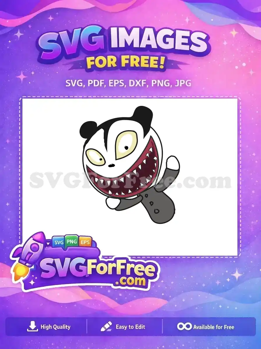 Free Cute Vampire Smile Free Sharp Teeth Jack Skellington Free SVG