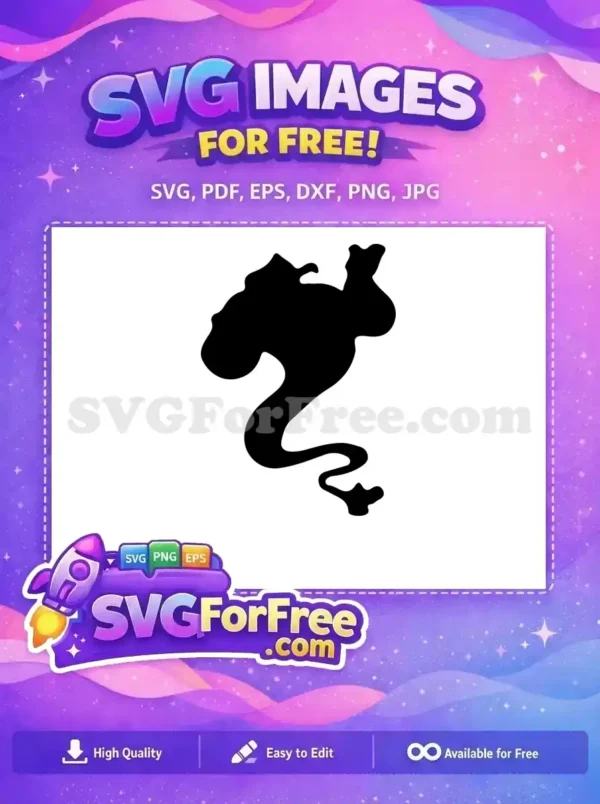 Free Rajah Silhouette Free Pet Tiger Aladdin Free SVG 2