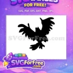 Free Rajah Flying Free Silhouette Aladdin Free SVG - Instant Download
