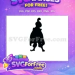 Free Silhouette Jasmine Free Disney Princess Aladdin Free SVG - Instant Download