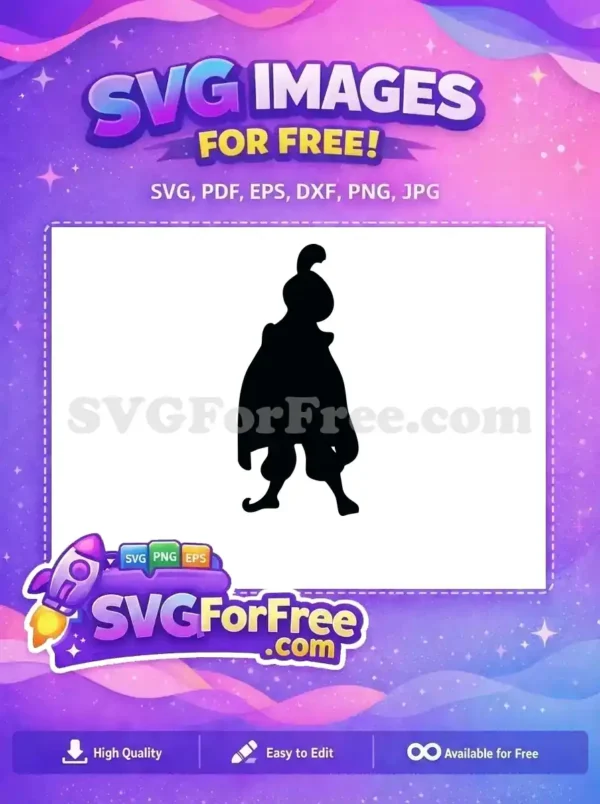Free Silhouette Jasmine Free Disney Princess Aladdin Free SVG