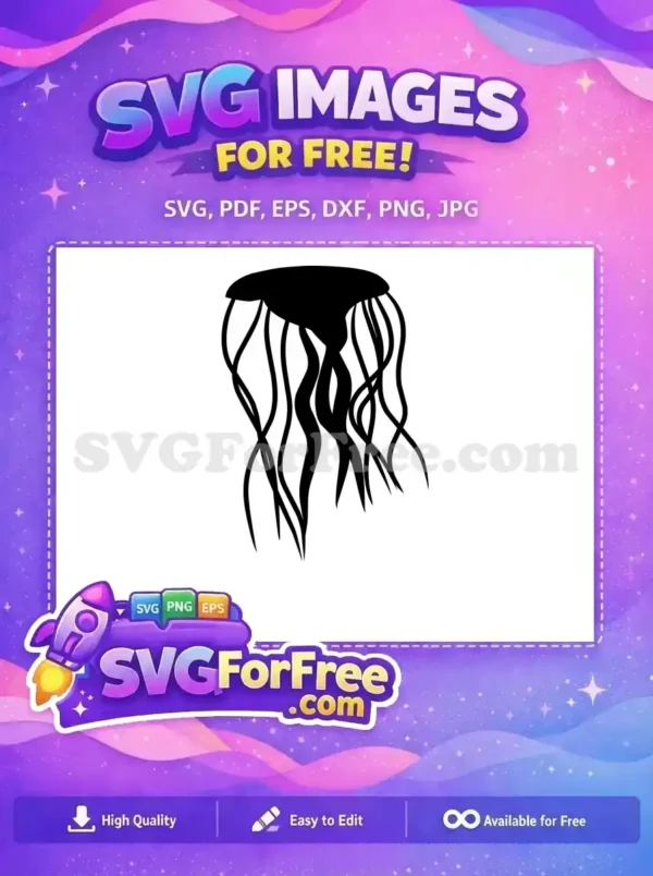 Free Curvy Tentacles Free Silhouette Swirls Sea Free SVG