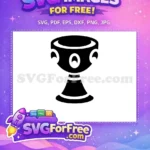 Free Goblet Silhouette Free Jewelry Silhouette Item Free SVG - Instant Download