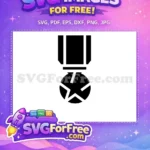 Free Detailed Star Award Free Military Medal Ceremony Free SVG - Instant Download