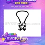 Free Kingdom Hearts Necklace Free Silhouette Jewelry One Free SVG - Instant Download