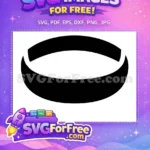 Free Oval Jewelry Free Simple Silhouette Category1 Free SVG - Instant Download