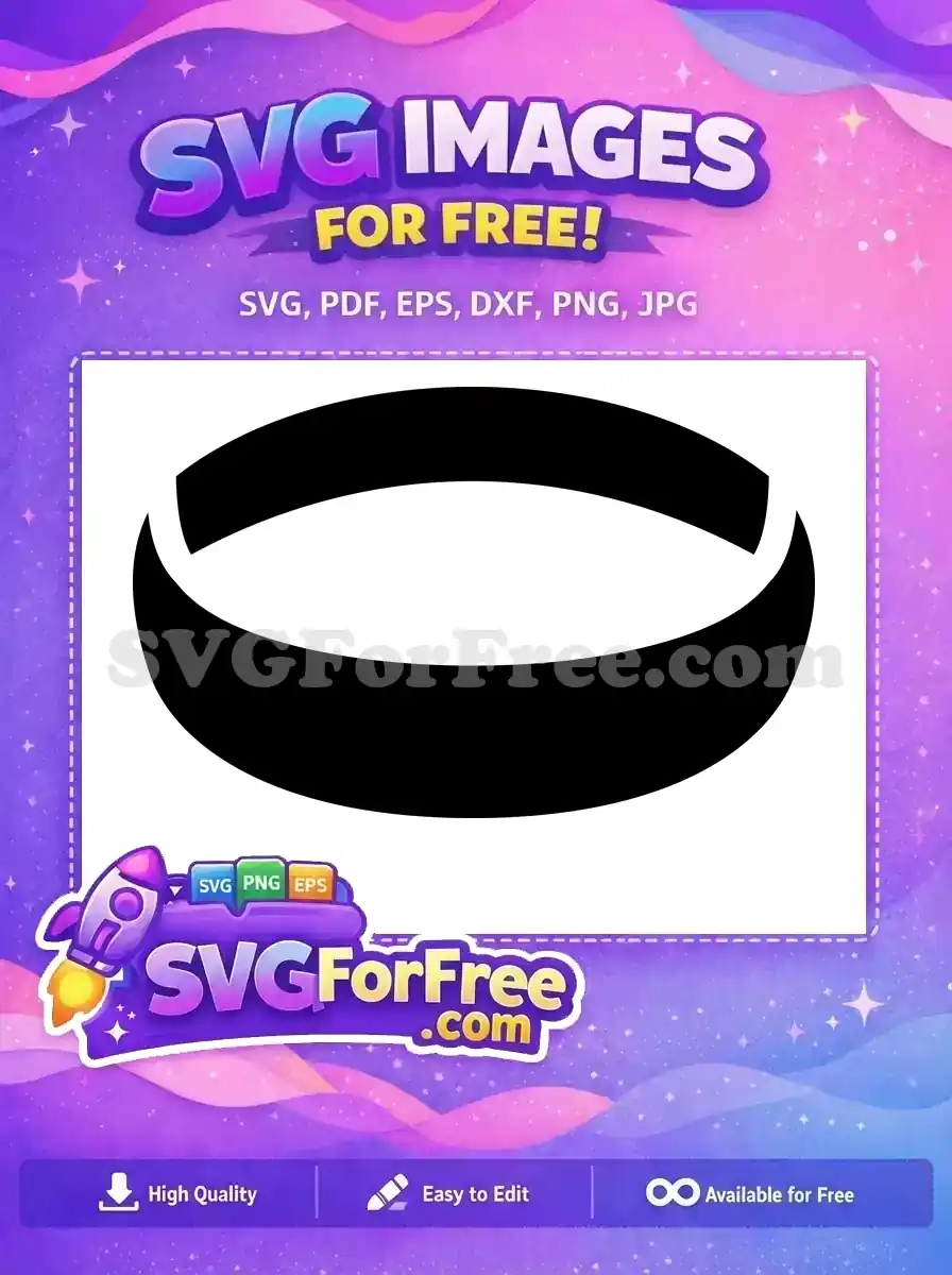 Free Oval Jewelry Free Simple Silhouette Category1 Free SVG