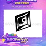 Free Geometric Jewel Free Silhouette Diamond Jewelry Free SVG - Instant Download
