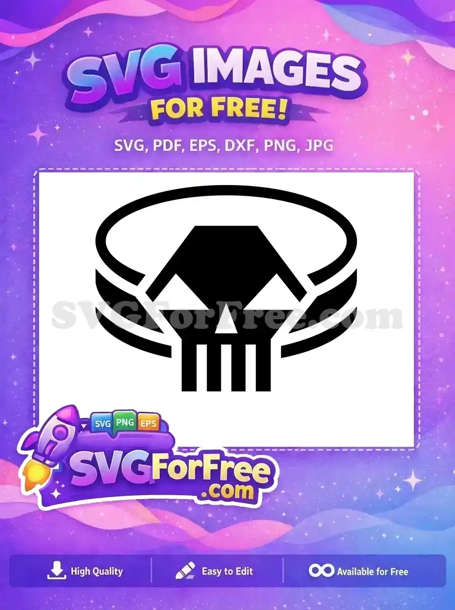 Free Skull Silhouette Free Jewelry Detail One Free SVG