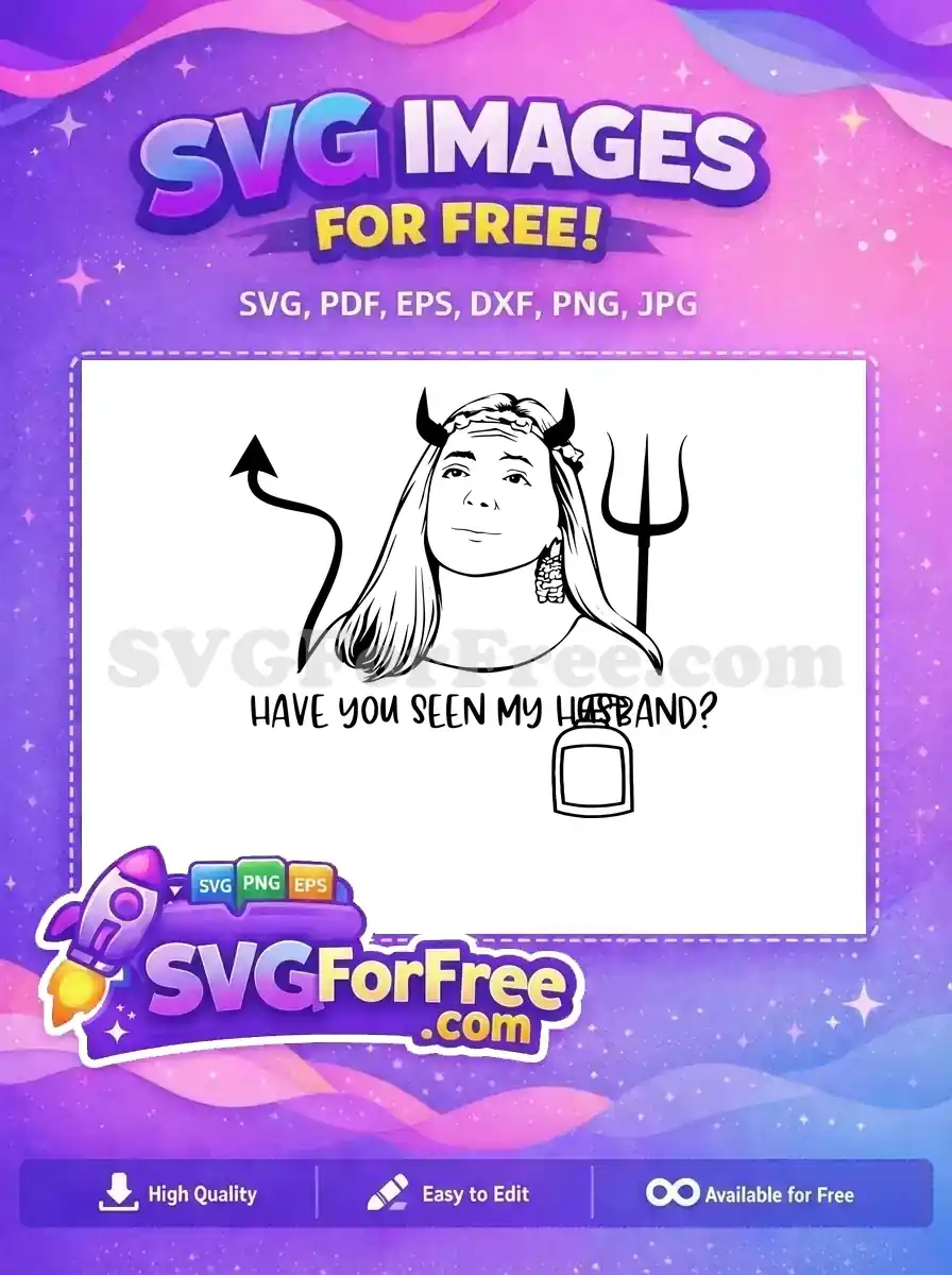 Free Devil Horns Free Snake Tail Joe Exotic Free SVG