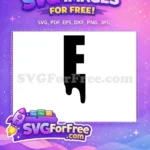 Free Letter E Free Dripping Paint Joker Free SVG - Instant Download