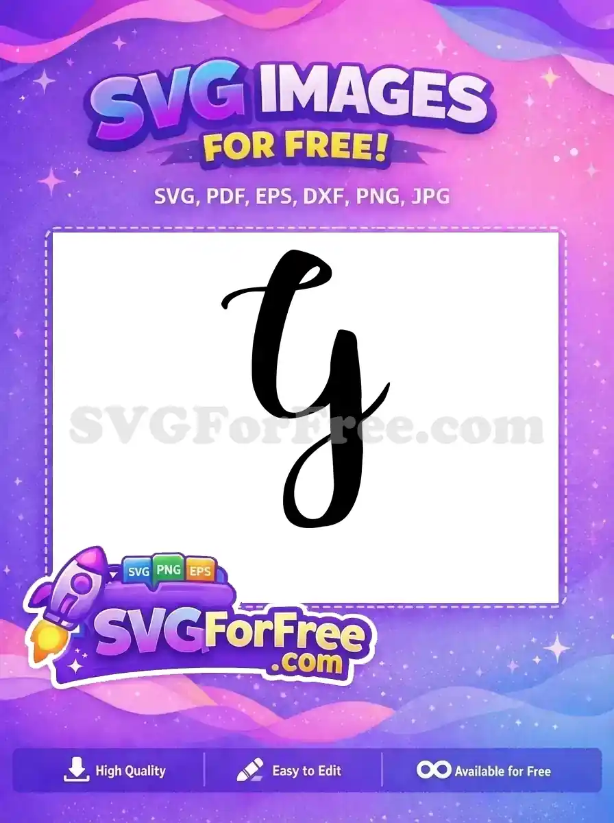 Free Black Lettering Free Initial Joker Free SVG