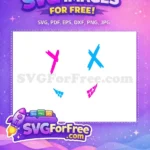 Free Winking Harley Quinn Free Pointing Joker Free SVG - Instant Download