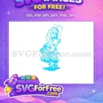 Free Harley Quinn Pose Free Fishnet Stockings Joker Free SVG - Instant Download