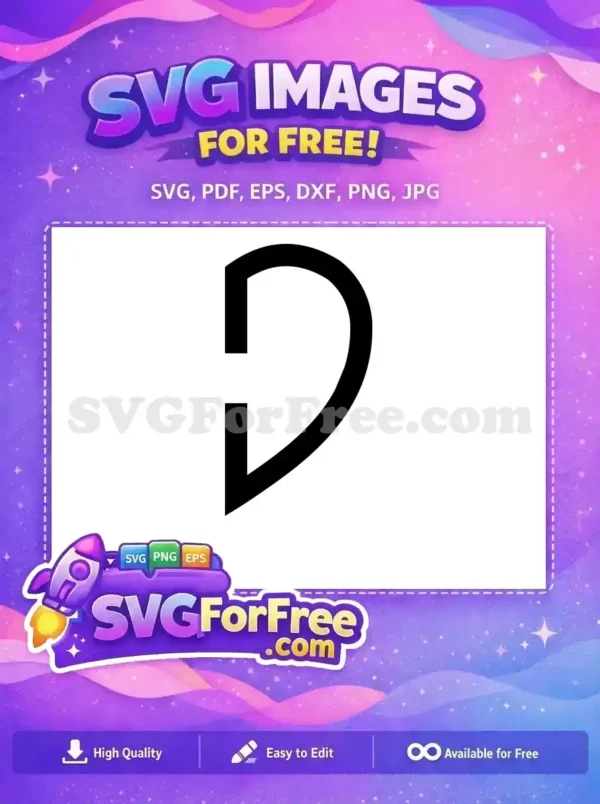 Free Half Heart Shape Free Minimalist Joker Free SVG