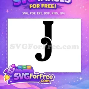 Free Black Letter J Free Initial Logo Joker Free SVG Free Black Letter J Free Initial Logo Joker Free SVG