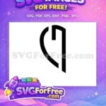 Free Minimalist Silhouette Free Dark Knight Joker Free SVG 1 - Instant Download