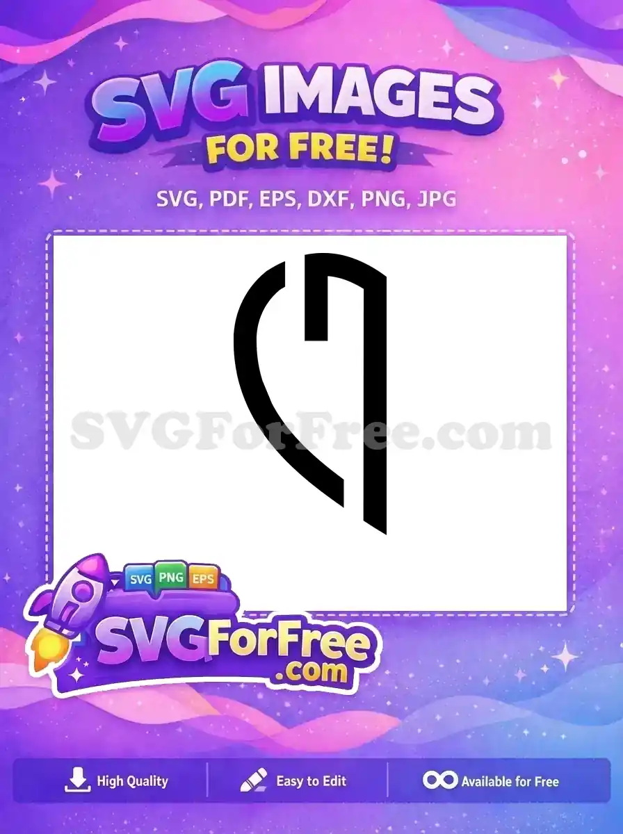 Free Minimalist Silhouette Free Dark Knight Joker Free SVG 1