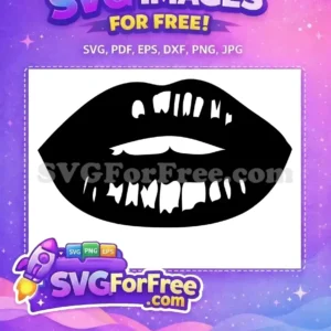 Free Black Lips Free Joker Smile Joker Free SVG