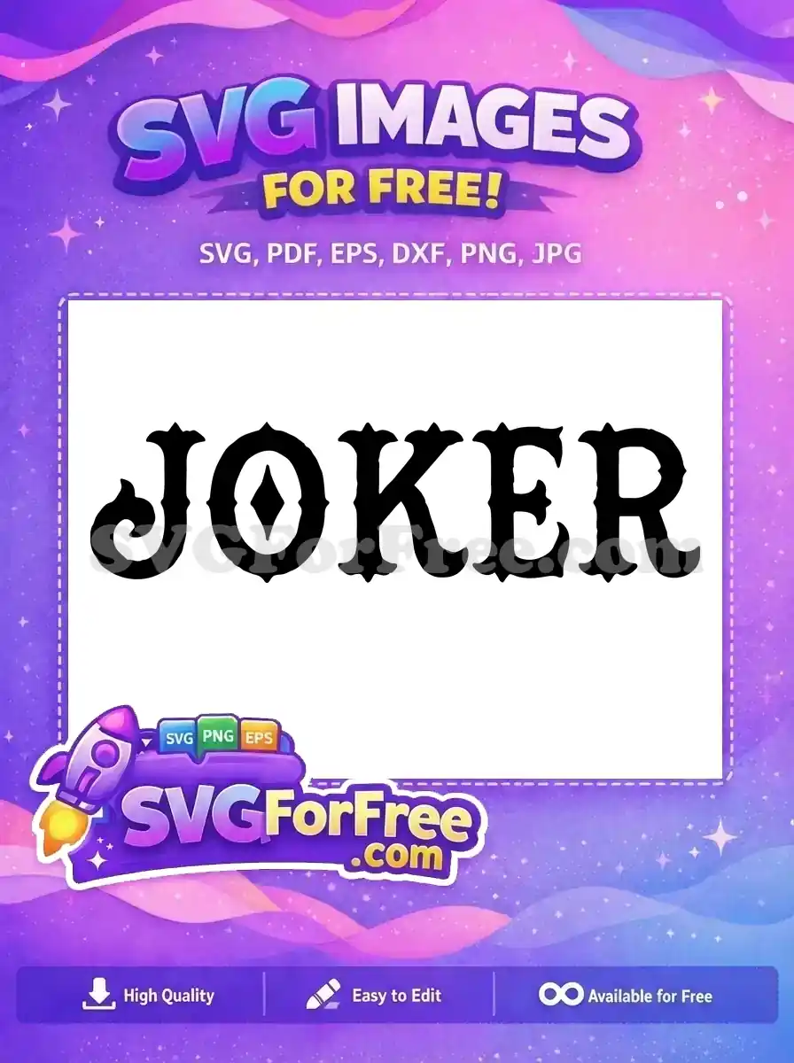 Free Dark Knight Free Joker Silhouette Movie Free SVG 2