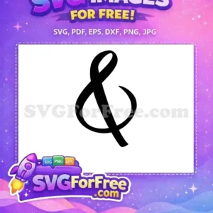 Free Ampersand Symbol Free Black and White Joker Free SVG