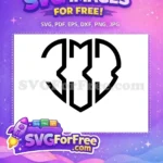 Free Heart Symbol Free Geometrical Joker Free SVG - Instant Download