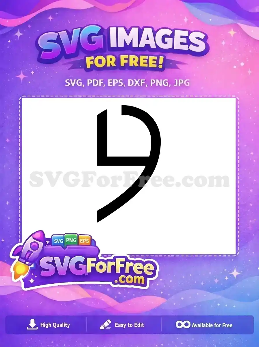Free Minimalist Silhouette Free Black Shape Joker Free SVG