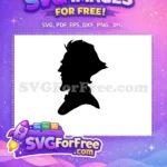 Free Silhouette Joker Free Angry Expression Joker Free SVG - Instant Download