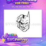 Free Animated Villain Free Crazy Clown Joker Free SVG - Instant Download