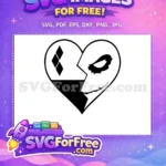 Free Harley Quinn Diamonds Free Joker Smile Suicide Squad Free SVG - Instant Download