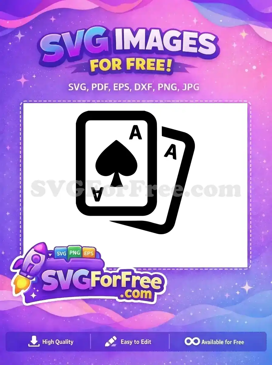 Free Ace Spade Free Card Joker Free SVG