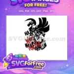 Free Red Woo Haha Free Joker Laugh Free SVG - Instant Download