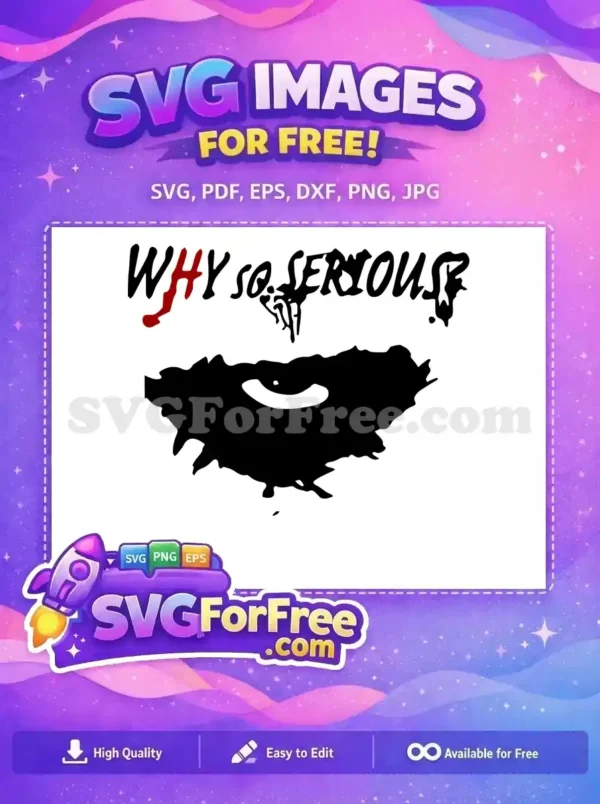 Free Red Hair Free Joker Style The Joker Free SVG