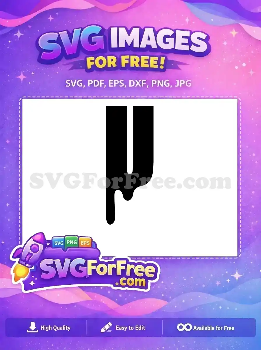 Free Black Hair Drip Free Joker Silhouette Movie Free SVG