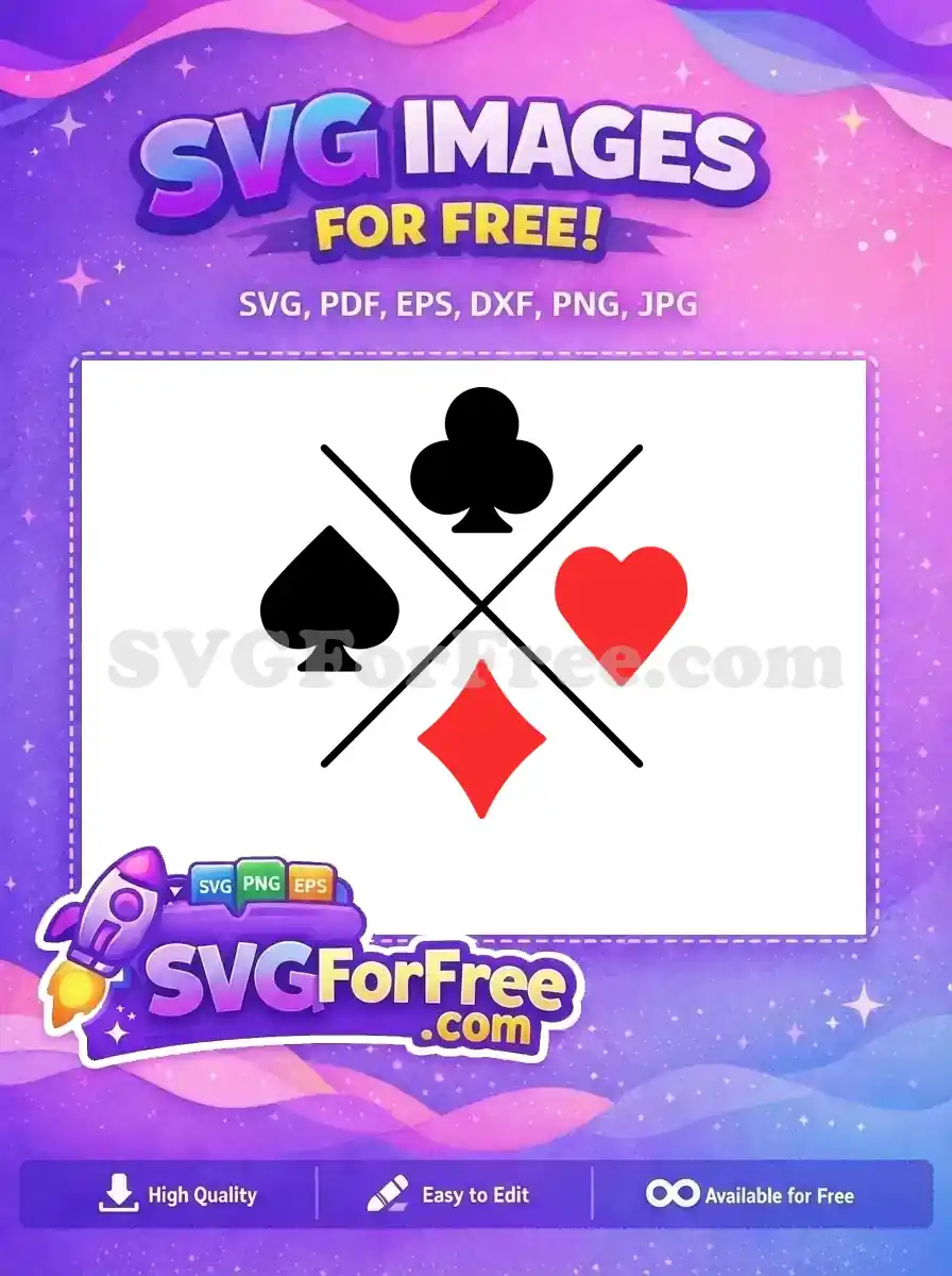 Free Playing Card Symbols Free Poker Design Joker Free SVG