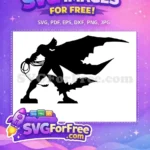 Free Dark Knight Free Clown Face Joker Free SVG - Instant Download