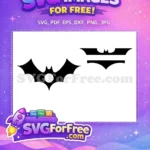 Free Minimalist Joker Free Silhouette Dark Knight Free SVG - Instant Download