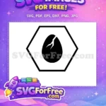 Free Hatching Detail Free Black Egg Jurassic Park Free SVG - Instant Download