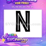 Free Jurassic Park N Free Black Letter Jurassic Free SVG - Instant Download
