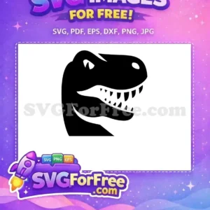 Free Black Dinosaur Free Sharp Teeth Jurassic Park Free SVG 1 Free Black Dinosaur Free Sharp Teeth Jurassic Park Free SVG 1