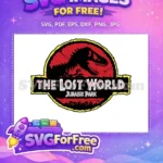 Free Dinosaur Silhouette Free Red Black The Lost World Free SVG - Instant Download