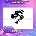 Free Dinosaur Skull Free T Rex Jurassic Park Free SVG - Instant Download