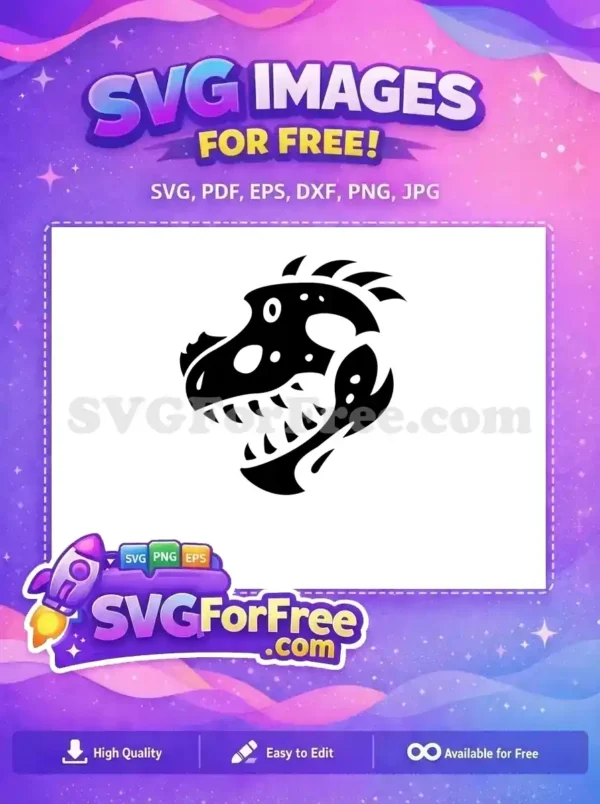 Free Dinosaur Skull Free T Rex Jurassic Park Free SVG